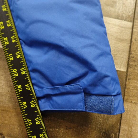 Columbia Lightning Lift Insulated Jacket Boys Large Blue Hooded Winter - Picture 6 of 12